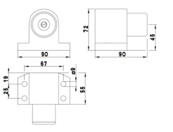 Format Bodentürstopper Typ 3844